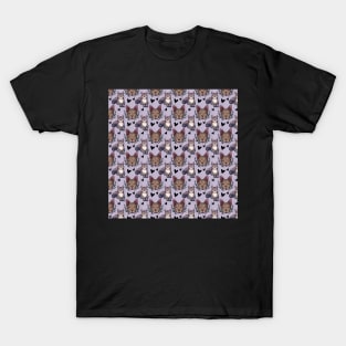 Mystical catpattern design T-Shirt